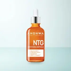 Bao bì Tinh Chất Dưỡng Sáng Đều Màu Da Ahohwa NTG Whitening Ampoule (30 ml) chính hãng