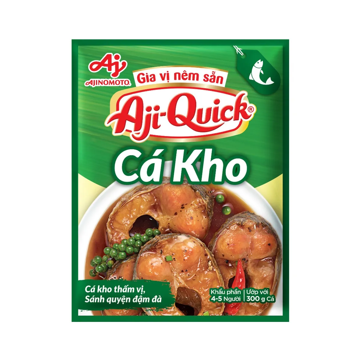 Gia Vị Nêm Sẵn Aji-Quick Cá Kho Gói 28g