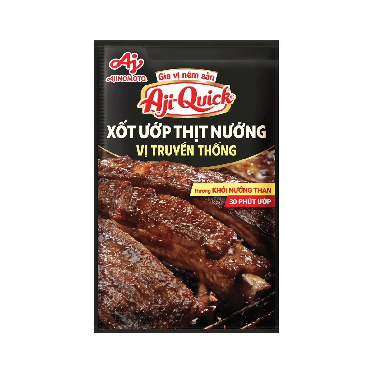 Gia Vị Nêm Sẵn Aji-Quick Xốt Ướp Thịt Nướng Gói 50g
