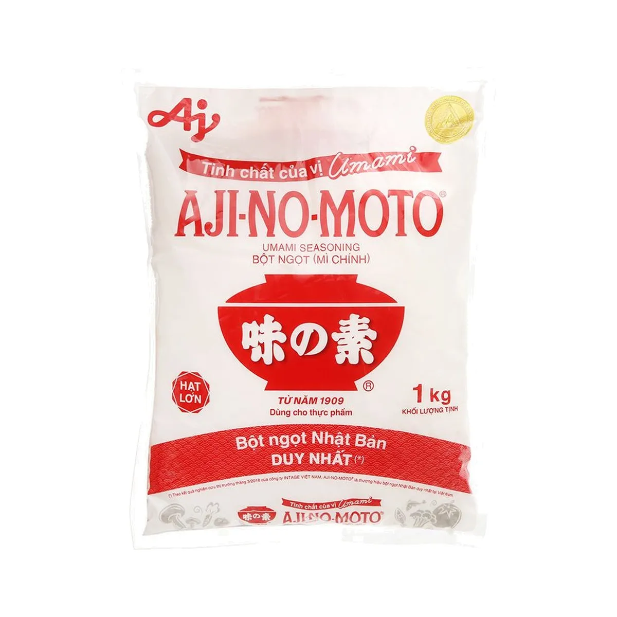 Bột Ngọt Ajinomoto Hạt Lớn Gói 1kg