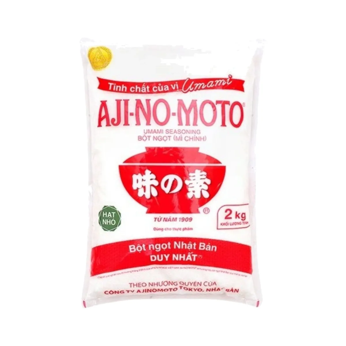 Bột Ngọt Ajinomoto Hạt Nhỏ Gói 2kg