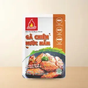 Bao bì Xốt Gia Vị Hoàn Chỉnh Gà Chiên Nước Mắm AZ Chef Gói 70 g chính hãng