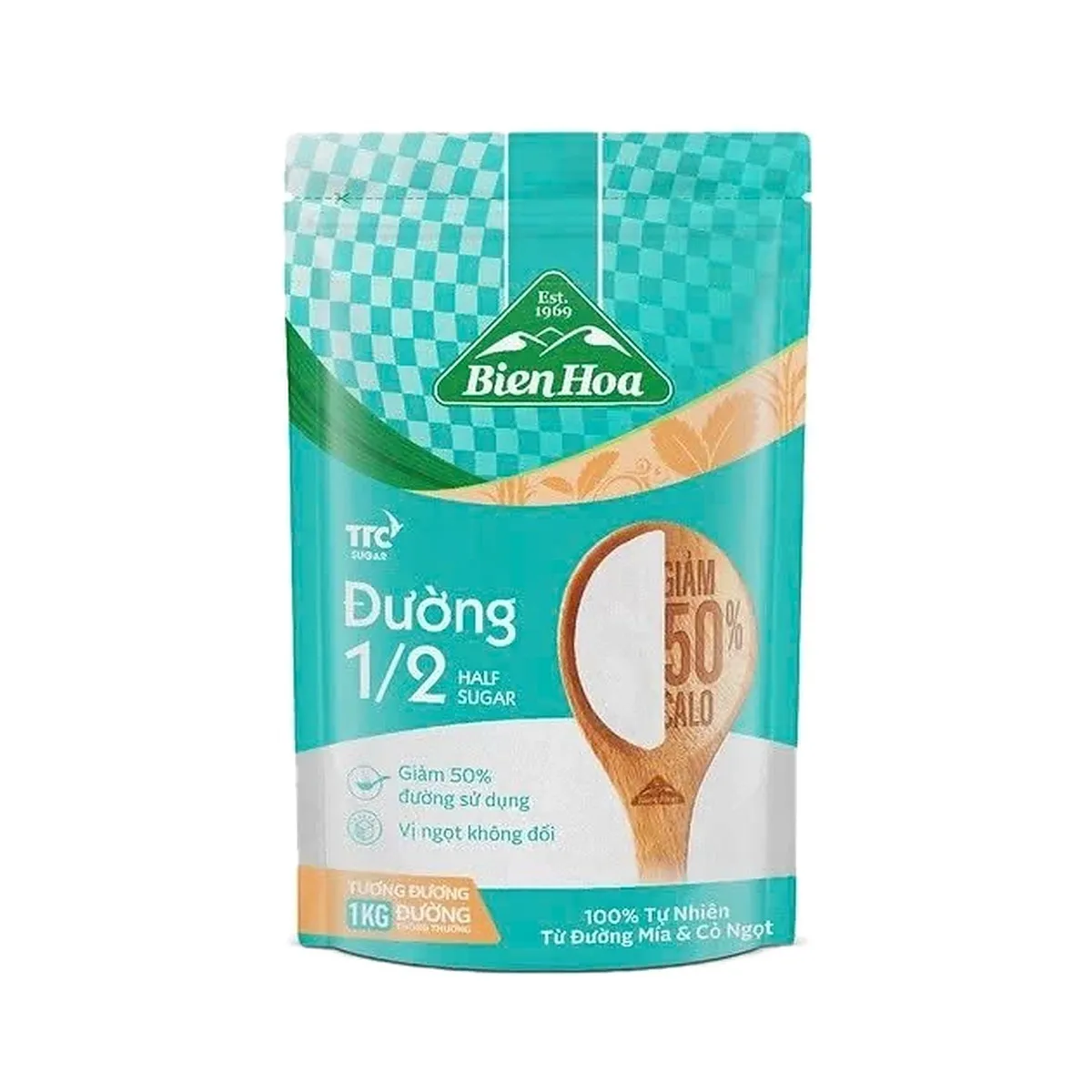 Đường 1/2 Giảm 50% Calo Biên Hòa Túi 500g