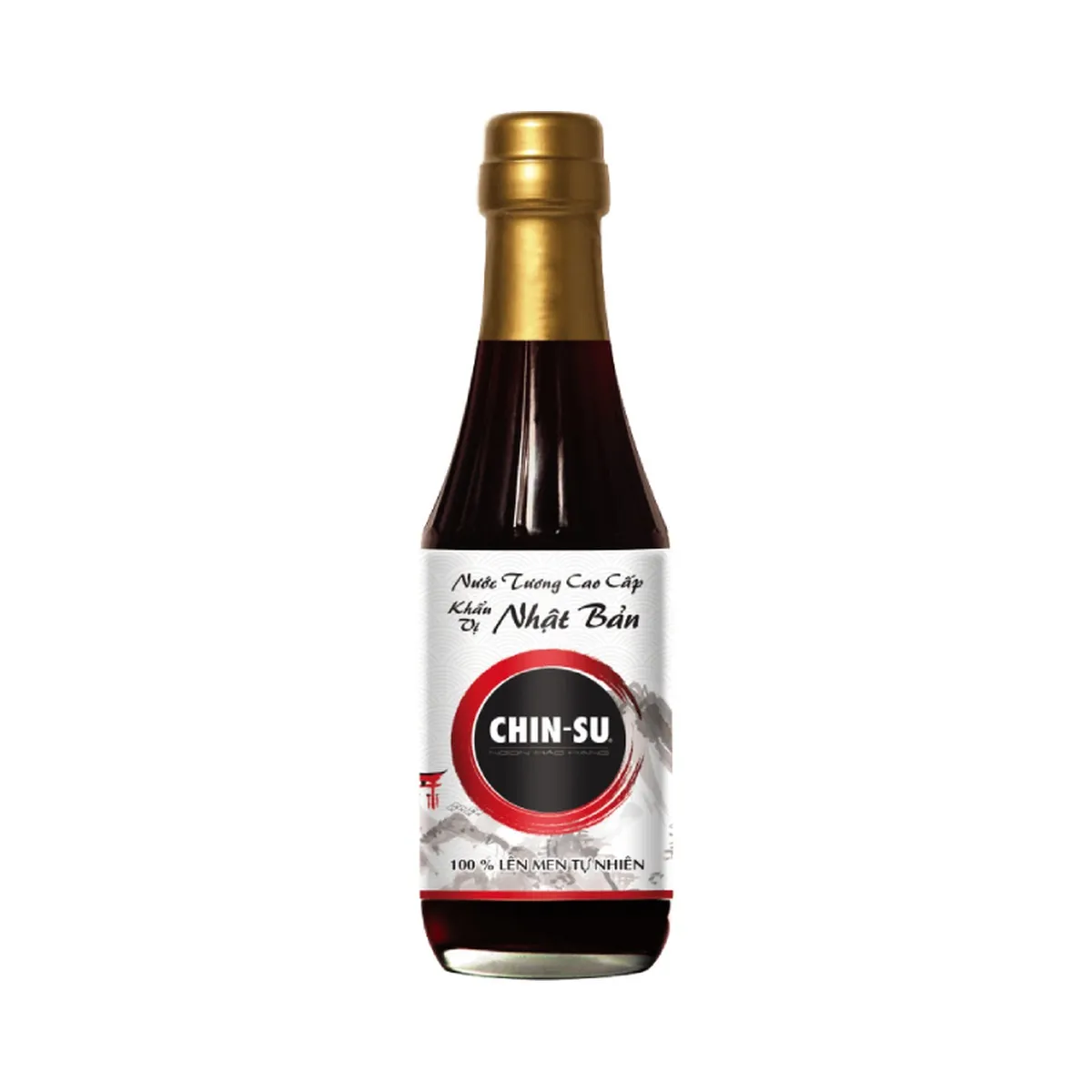 Nước Tương Chin-Su Lên Men Chuẩn Vị Nhật Chai 300ml