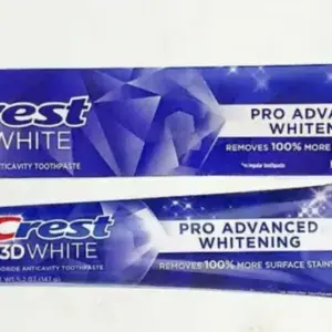 Kem đánh răng Crest 3D White Advanced 127g - Sản phẩm làm trắng răng, chống mảng bám, hương bạc hà, sản phẩm của Mỹ