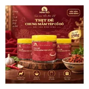 Thịt Dê Chưng Mắm Tép Minh Nội Đặc Sản Cố Đô Ninh Bình Lọ 150g