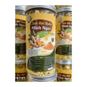 Tinh Bột Nghệ Đỏ Nguyên Chất Minh Ngọc Hộp 500g (OCOP 3 Sao)