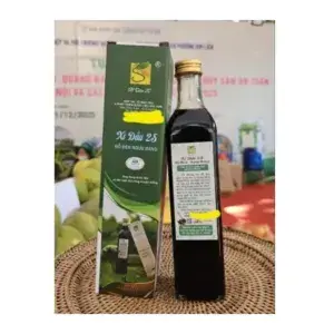 Xì Dầu Hữu Cơ 2S Đỗ Đen Ngưu Bàng Lên Men 99 Ngày Chai 500ml