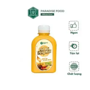 Xốt Phô Mai Trứng Muối Chấm Hải Sản & Đồ Nướng Paradise Chai 250ml