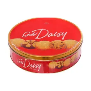Bánh Quy Bơ Cao Cấp Gold Daisy Hữu Nghị Hộp Thiếc Tết 408g