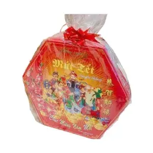 Mứt Tết Cổ Truyền Hộp Lục Giác Hữu Nghị 300g