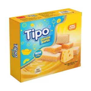 Bánh Kem Xốp Phô Mai Tipo Wafer Hữu Nghị Hộp Quà Tết 300g