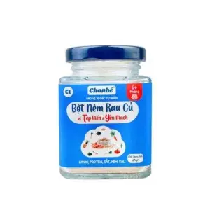 Bột Nêm Rau Củ Ăn Dặm Chan Bé Vị Tép Biển & Yến Mạch Hũ 61g