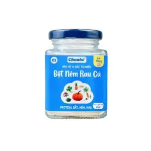Bột Nêm Rau Củ Ăn Dặm Chan Bé Vị Nguyên Bản Hũ 61g