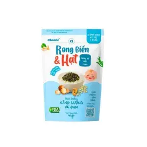 Gia Vị Rắc Cơm Cho Bé Chan Bé Vị Rong Biển & Hạt Túi Zip 41g
