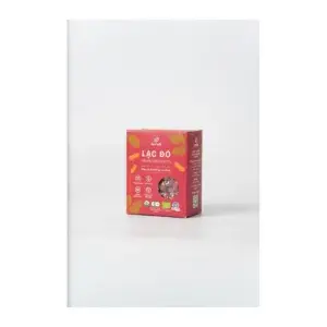 Lạc Đỏ Hữu Cơ Khô Bản Địa Cao Bằng HANUTI Hộp 180g