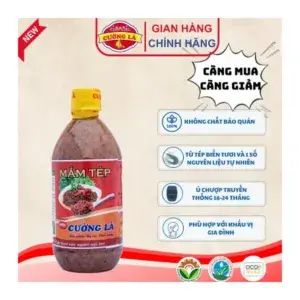 Mắm Tép Truyền Thống Cường Là Hải Hậu Nam Định Chai 500ml