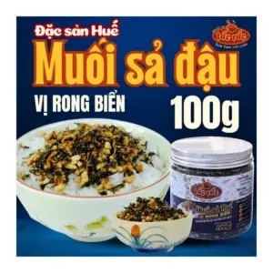 Muối Sả Đậu Lắc Rắc Đặc Sản Huế Vị Rong Biển Hũ 100g