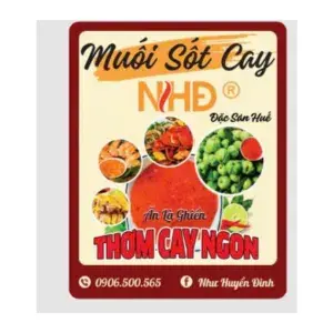 Muối Sốt Cay Như Huyền Đinh Gia Vị Chấm Đặc Sản Huế Hũ 400g