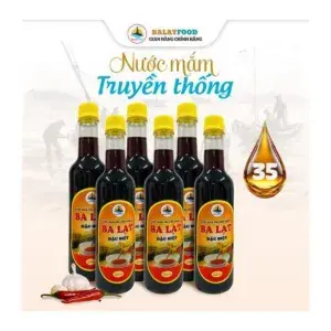 Nước Mắm Truyền Thống Cá Cơm Ba Lạt Loại Đặc Biệt Chai 500ml