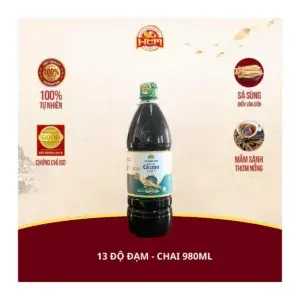 Nước Mắm Cá Cơm Cái Rồng Xưa Loại 1 Độ Đạm 13N Can 1 Lít