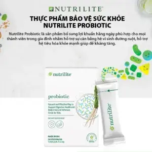 Nutrilite Probiotic – Bổ sung lợi khuẩn, hỗ trợ tiêu hóa khỏe mạnh 720605
