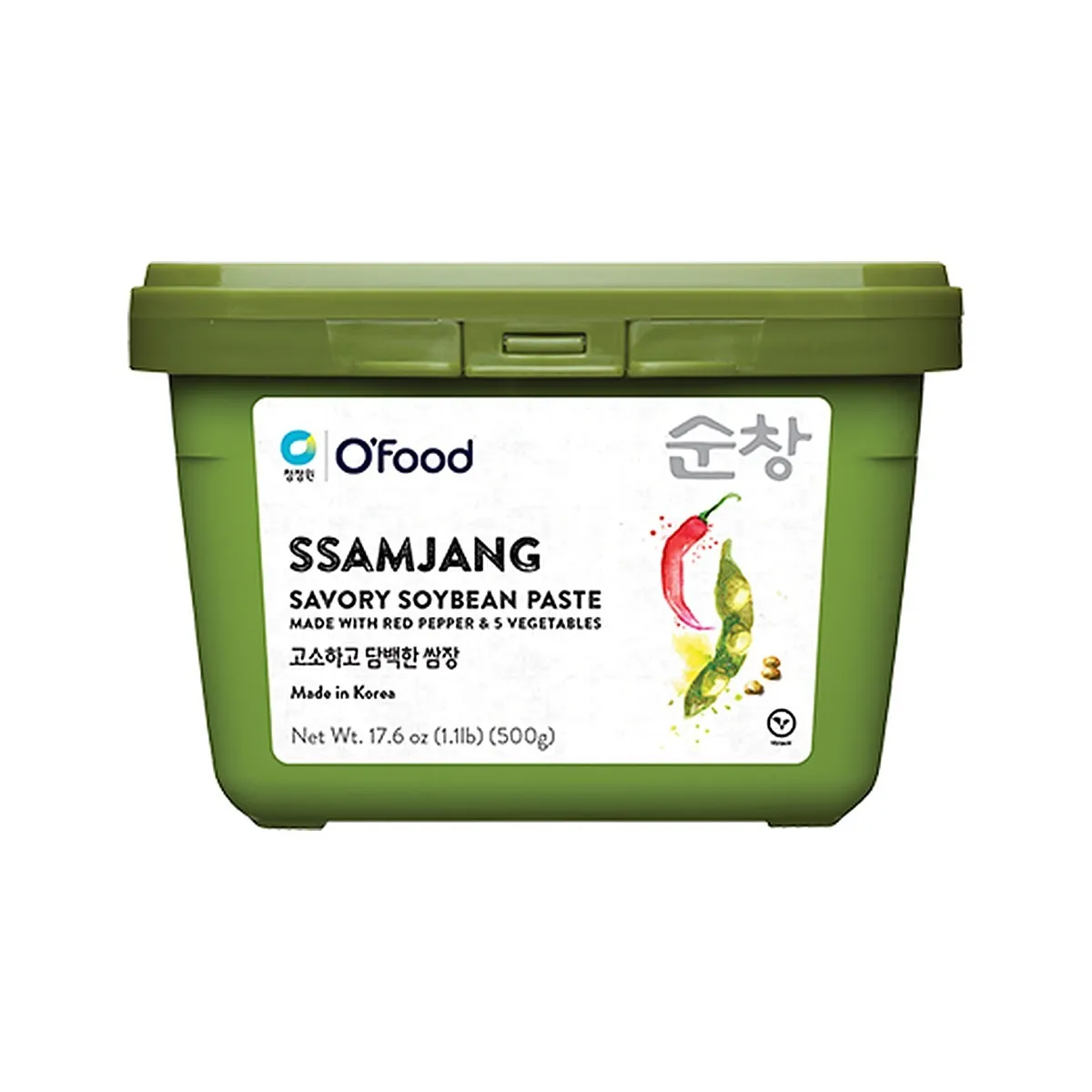 Tương Hàn Quốc O'Food Ssamjang Thịt Nướng Hộp 500g