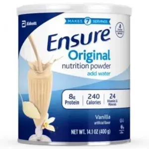 Sữa Bột Dinh Dưỡng Ensure Original 400gr Hương Vani - Bổ Sung Vitamin và Khoáng Chất cho Người Già và Trẻ Em Suy Dinh Dưỡng