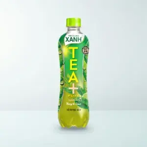 Trà Ô Long Xanh TEA+ (Plus) Hương Vị Chanh (Chai 450 ml)