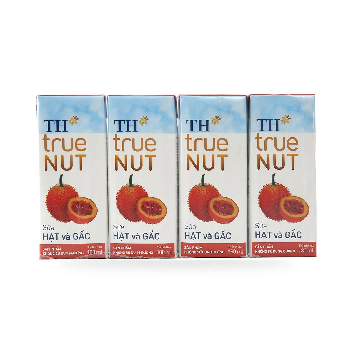 Sữa Hạt Và Gấc TH true NUT Hộp 180ml