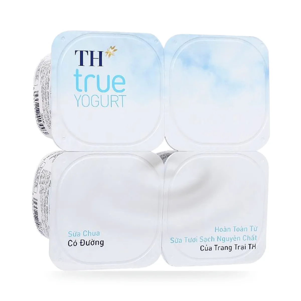Sữa Chua Ăn Có Đường TH true YOGURT Hộp 100g