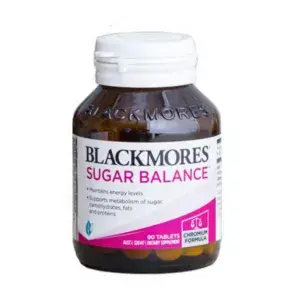 Viên uống Cân Bằng Đường Huyết Blackmores Sugar Balance 90 viên - Bổ Sung Chromium - Tăng Cường Chuyển Hoá Đường & Ổn Định Lượng Đường Trong Máu - S/P Chuẩn Úc