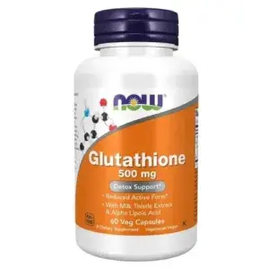 Viên uống Glutathione Now 500 mg Mỹ - Hỗ trợ trắng da tự nhiên, cải thiện sắc tố