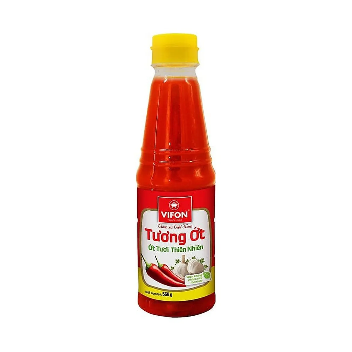 Tương Ớt Thiên Nhiên Vifon Chai Lớn 560g