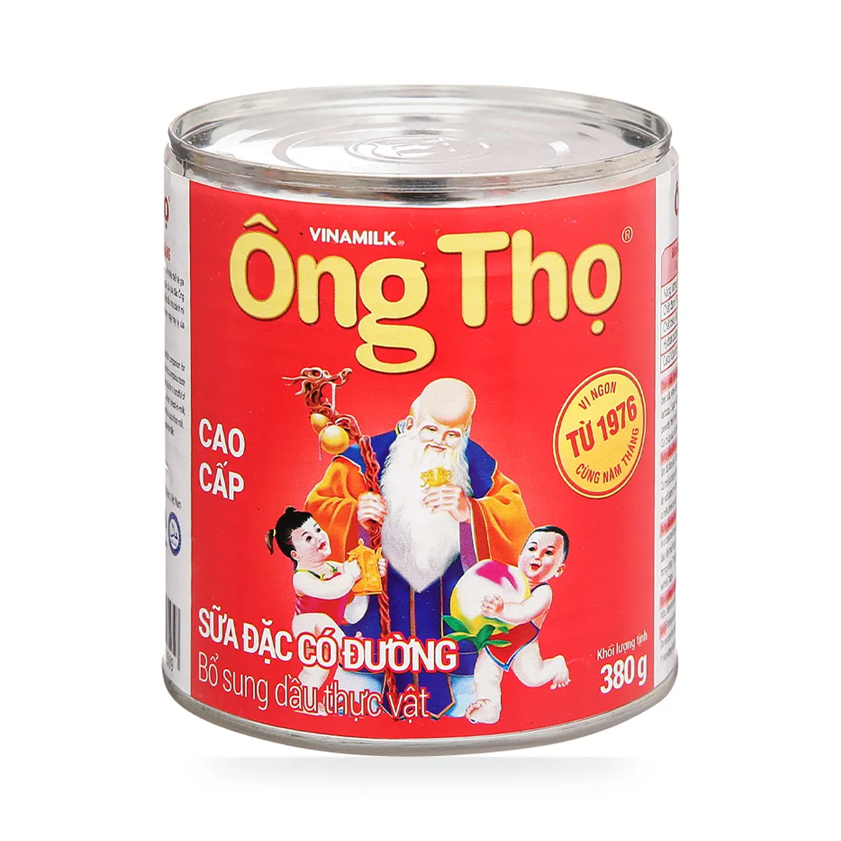 Sữa Đặc Có Đường Ông Thọ Đỏ Vinamilk Lon 380g